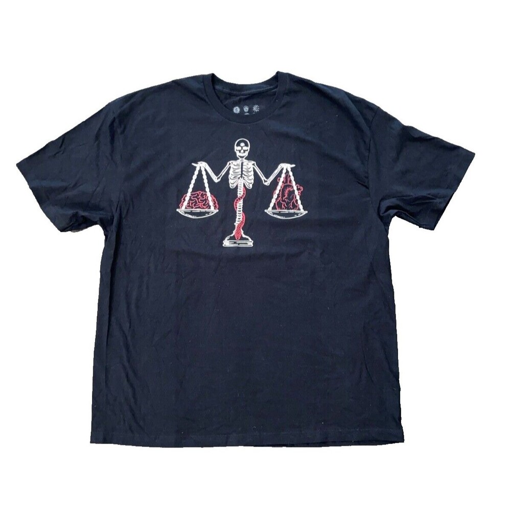 MBM Marcos Alvarado Libra Scale Graphic Tee, Size 3XL. NWOT